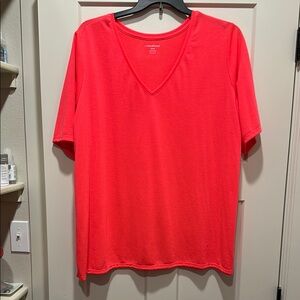 Lane Bryant v neck short sleeve tshirt